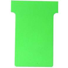 Green Desk Tape & Tape Dispensers Nobo 32938902 T-Cards A50 Size 2 Green (Pack 100) 32938902