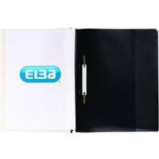 ELBA Pocket Report File A4 Black (Pack of 25) 400055036