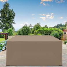 OutSunny 275x205cm Outdoor Furniture Cover Water UV Resistant Beige