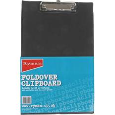 Rapesco Foldover Clipboard A4/Foolscap Blue Vfdcbol3