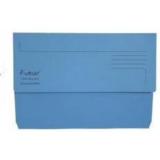 Blue Clipboards & Display Stands Exacompta Forever Document Wallet Manilla Foolscap Bright 211/5001