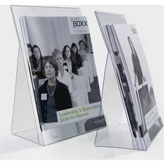 Durable A4 brochure display stand, HxWxD 306 x 212 x 125 mm, pack of 6