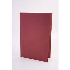 Exacompta Guildhall Square Cut Folder 315gsm Foolscap Red (100 Pack)