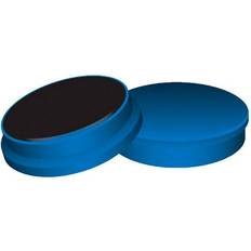 Blue Board Erasers & Cleaners Q-CONNECT 25mm Blue Whiteboard Magnets Pack of 10 KF02640