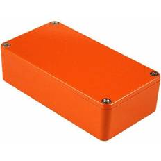 Hammond Electronics 1590BOR Aluminium 'Stomp Box' Enclosure Orange (112 x 60 x 31mm)
