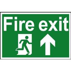 Spectrum Fire Exit Running Man Arrow Up