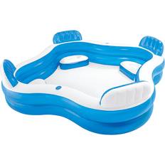 Intex Paddling Pool on sale Intex Inflatable Family Pool with Seats