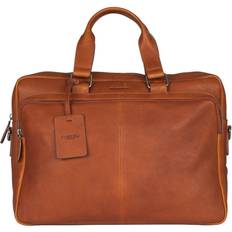 Burkely Antique Avery Workbag 15.6" laptop bag -Cognac