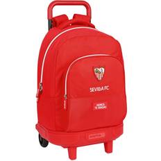 Safta School Rucksack with Wheels Sevilla Fútbol Club Red (33 x 45 x 22 cm)