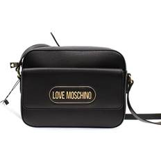 Love Moschino Handbags Love Moschino Crossbody Bags Borsa Rectangular Plaque Pu black Crossbody Bags for ladies
