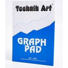 Clairefontaine Technik Art 5mm Quadrille Graph Pad A4 40 Leaf