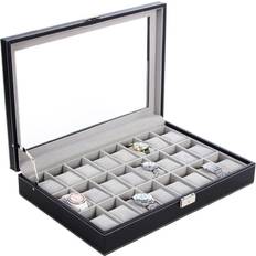 Songmics 24 Slots Watch Box Storage Box