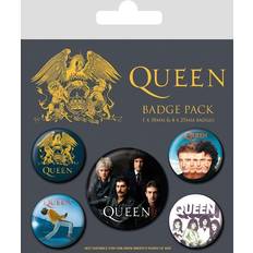 Pyramid International Queen Pin-Back Buttons 5-Pack Classic