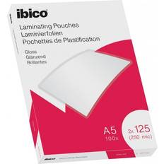GBC Lamineringslomme Ibico A5 125mic. 100stk, 627315
