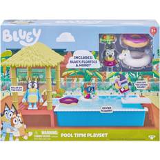 Moose Bluey Pool Time Playset