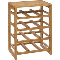 Northix Linha i bambus 100% FSC 12 flasker Wine Rack