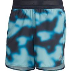 Adidas Slim Shorts Adidas Run Icons Logo Graphic AOP Shorts