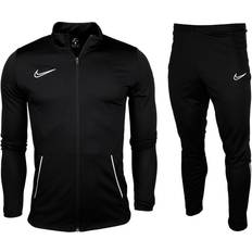 Football - Men Jumpsuits & Overalls Nike Dri-Fit Academy Knit Football Tracksuit - Black/White