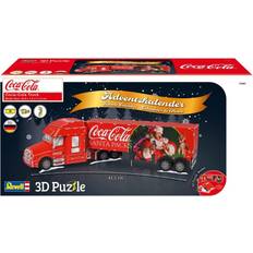 Revell Advent Calendar 3D Puzzle Coca Cola Truck 01041