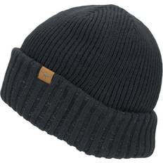 Sealskinz Waterproof Cold Weather Roll Cuff Beanie - Black