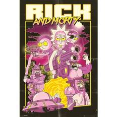 Close Up Rick and Morty Action Movie Poster 61x91.5cm