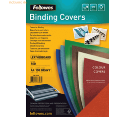 Fellowes 5370301 A4 Leatherboard Covers