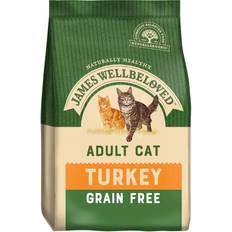 James Wellbeloved Grain Free Adult Turkey & Veg Dry Cat Food 4kg