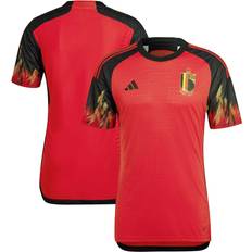 Senior National Team Jerseys Adidas Belgium Authentic Home Jersey 2022 Sr