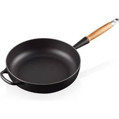 Le Creuset Cast Iron Saute Pans Le Creuset Matt Black Signature 3.6 L