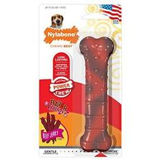 Nylabone Flavor Frenzy Power Chew Durable Dog Chew Toy - Beef Jerky