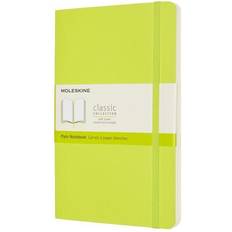 Moleskine Large Plain Softcover Notebook: Lemon Green (engelsk)