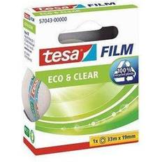 TESA film eco & clear 10m x 15mm hand dispenser green