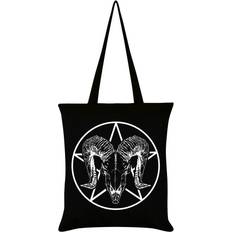 Grindstore Ram Skull Pentagram Tote Bag