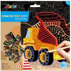 Cubika Avenir CH191679 Scratch for Boys "Baustelle" zum Selbermachen