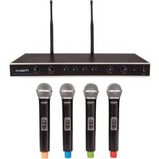 Kam Quartet ECO, UHF Wireless 4-Channel Microphone System