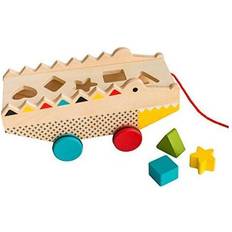 Pull Toys on sale Shape Sorter Pull Toy, Petit Collage Nursery & Pre-School Toys, Neutral