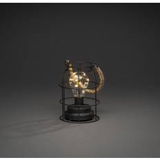 Konstsmide Candlesticks, Candles & Home Fragrances Konstsmide 1815-700 LED Warm white Black Timer, incl. switch Lantern