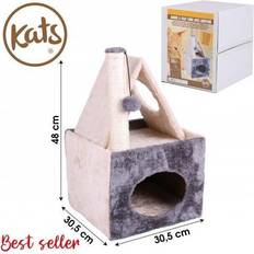 Furniturebox Cube Shape Cat Scratcher House