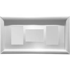 Premier Housewares White 3 Photo Multi Photo Frame