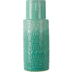 Premier Housewares Mimo Large Aqua Face Vase