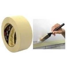 3M Scotch White 48mmx50m Masking Tape (6 Pack)