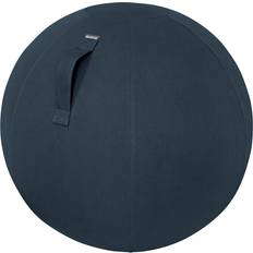 Grey Poufs Leitz Ergo Cosy Sitting Ball Grey Pouffe