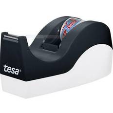 TESA Desk tape dispenser 19 mmx33 m (BxL) inkl. 1 Rolle tesafilm Black Incl. 33 m x 19 mm tape