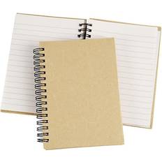 Creativ Company Spiral Bound Notebook, A6, 60 g, brown, 1 pc