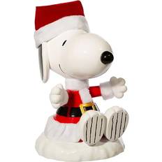 Peanuts Snoopy Santa Tree Topper Figurine