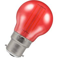 Crompton LED Filament Round 4.5W Red BC-B22d