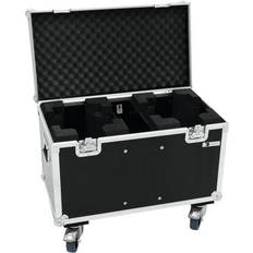 Roadinger Flightcase 2x TMH-X5 with wheels