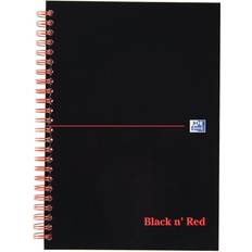 Red Notepads A5 Wirebound Ruled Notebook 70 Sheets Pack of 5