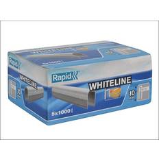 Rapid 28/10 10mm DP x 5m White Staples Box 5 x 1000