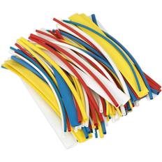 Sealey HST200MC Heat Shrink Tubing Mixed Colours 200mm 100pc